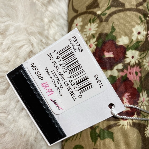 Coach mini umbrella (small! ) - Picture 2 of 4